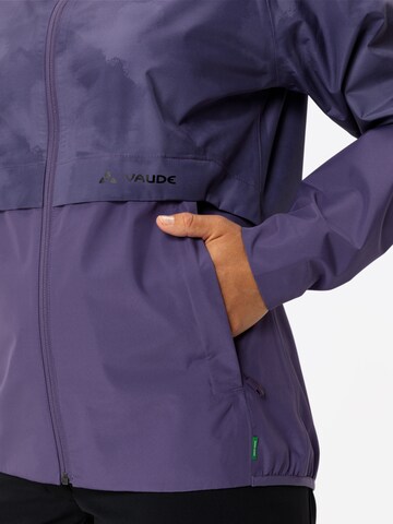 VAUDE Outdoor jacket 'Loamer' in Purple
