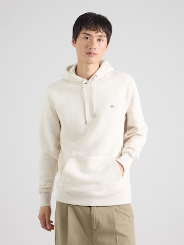 Sweat-shirt GANT en gris : devant