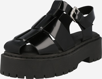 EDITED Sandals 'Yolandae' in Black: front