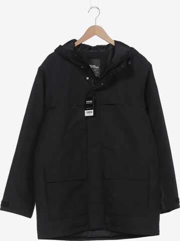 JACK WOLFSKIN Mantel M-L in Schwarz: predná strana