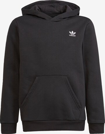 ADIDAS ORIGINALS Sweatshirt 'Adicolor' in Zwart: voorkant