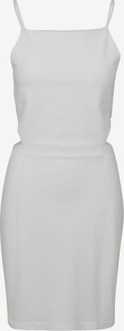 Urban Classics Dress in White: front