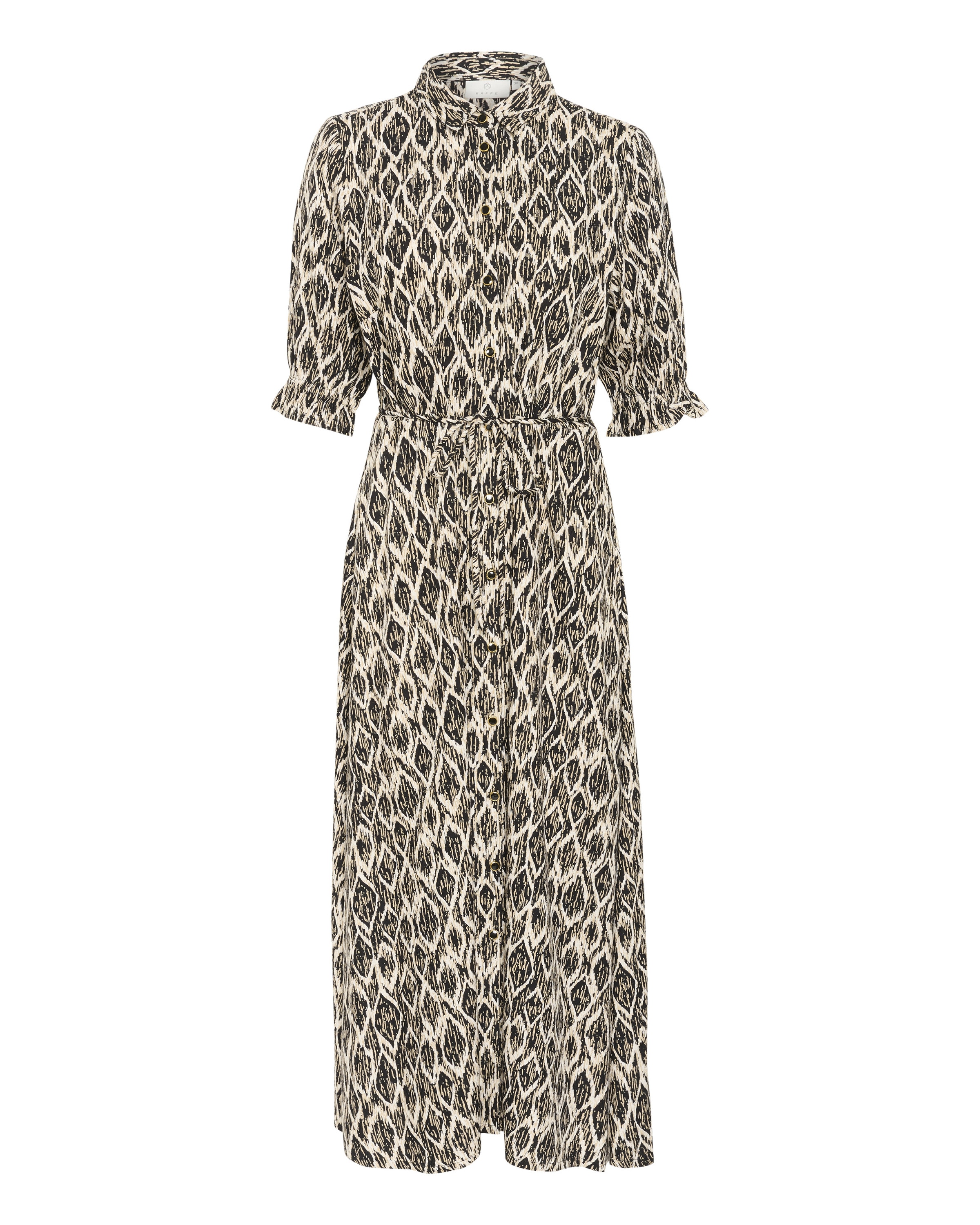 Kaffe Blusekjole 'Veronica' i beige: forside