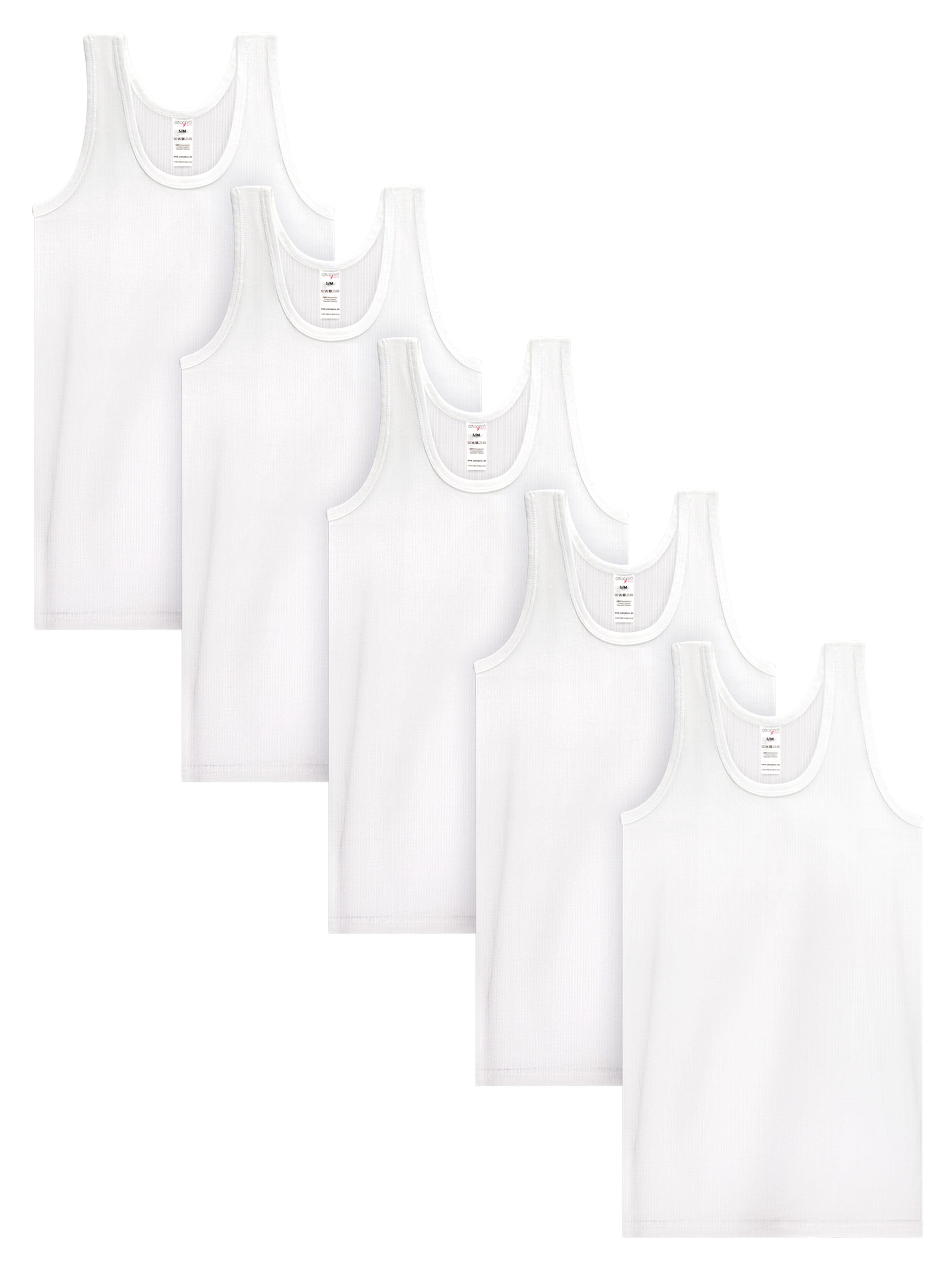 celodoro Undershirt 'Exclusive' in White: front