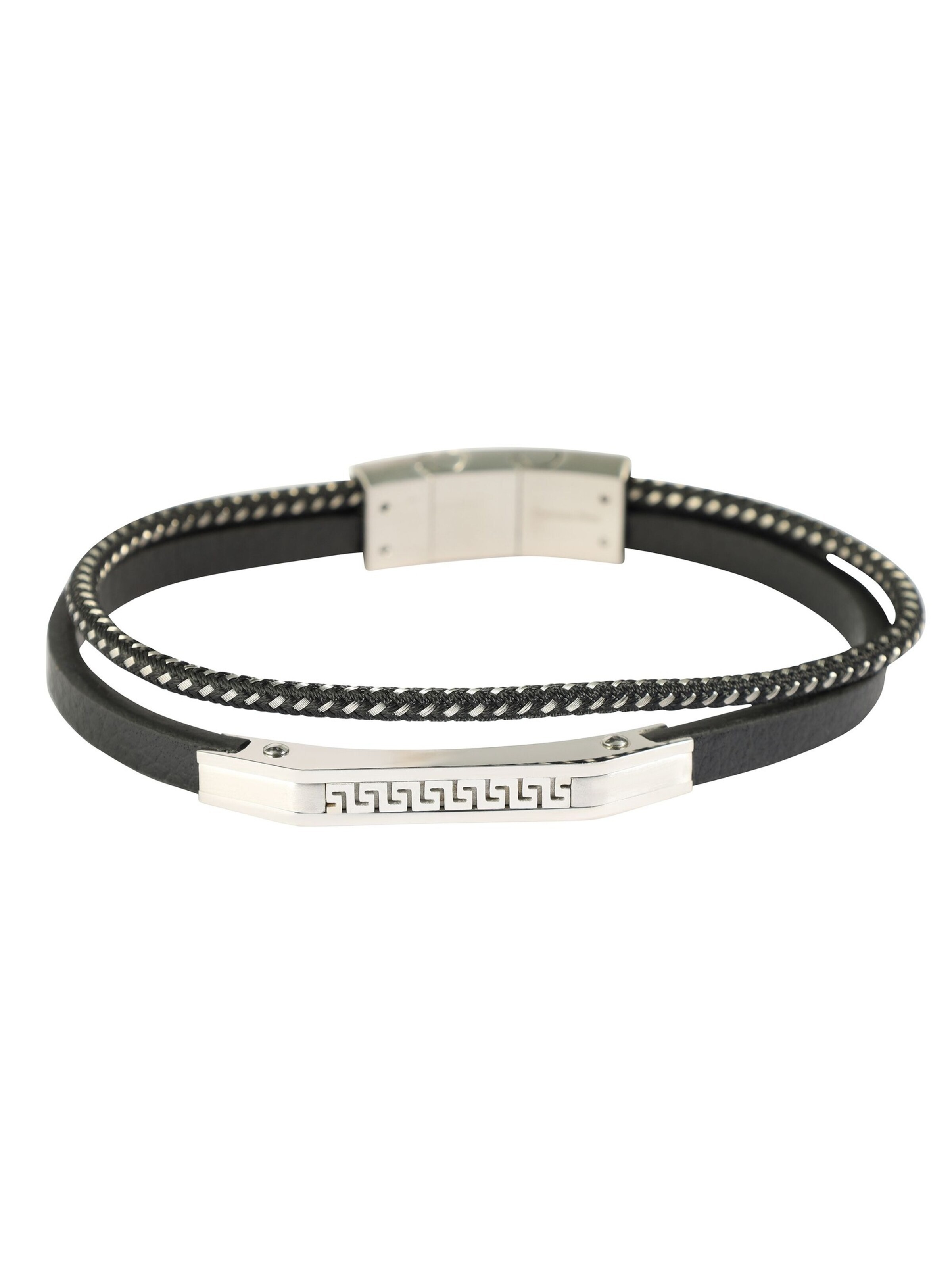 Akzent Bracelet 'Ennio, langlebig' in Black: front