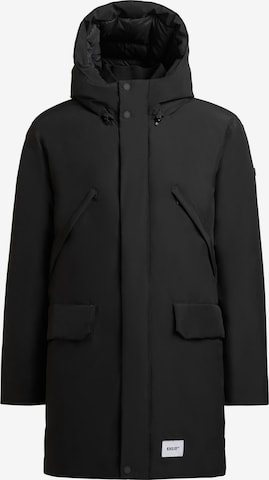 khujo Wintermantel 'Figaro' in Schwarz: Vorderseite