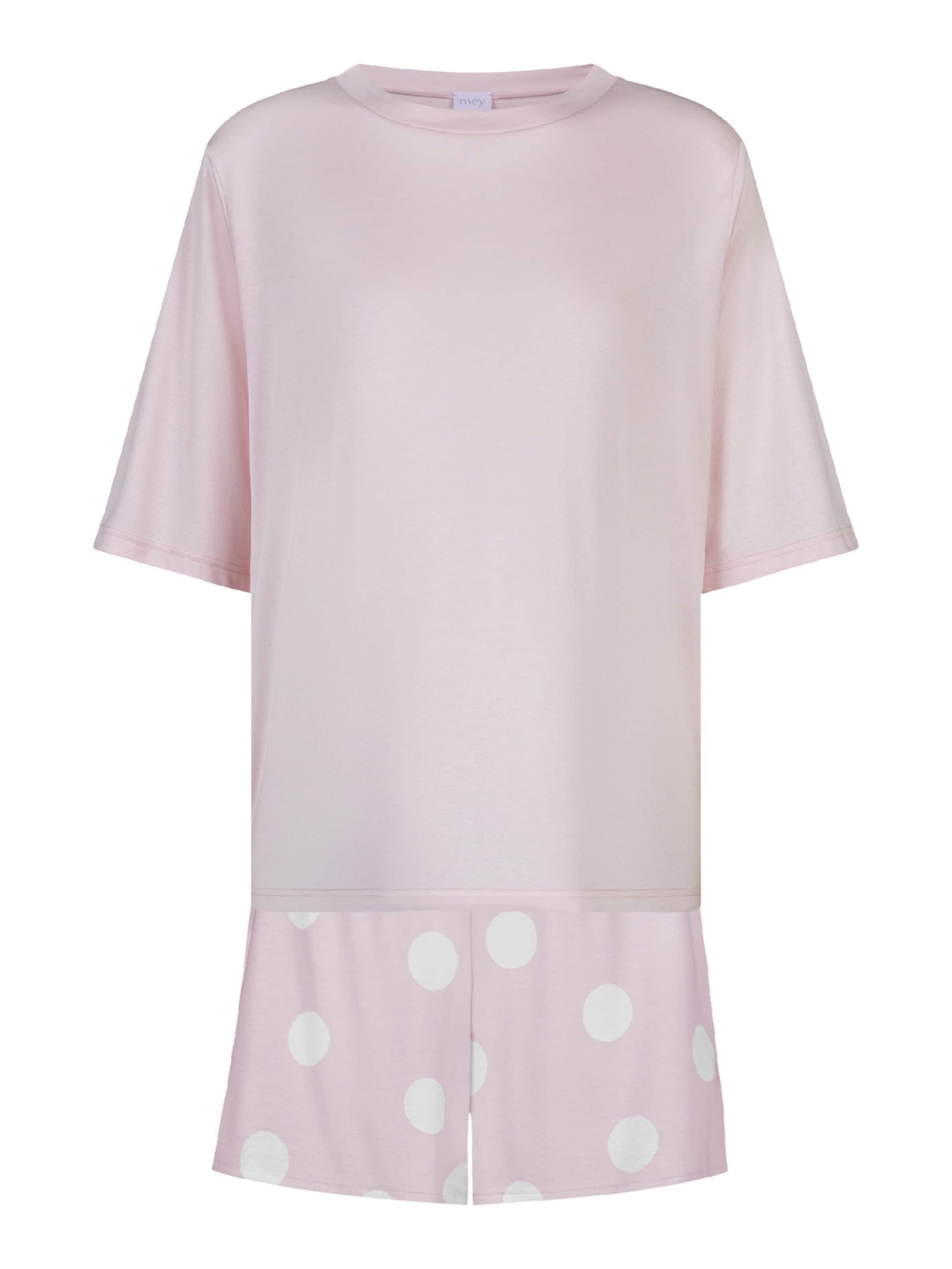 Pyjama 'Pretty Dots' Mey en rose : devant