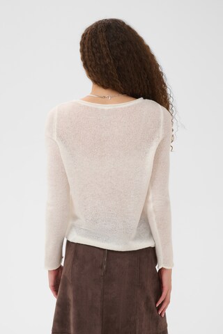 SAINT TROPEZ Pullover in Weiß