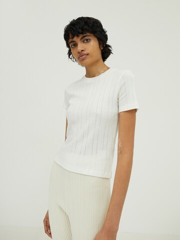 EDITED Shirt 'Perla' in White: front