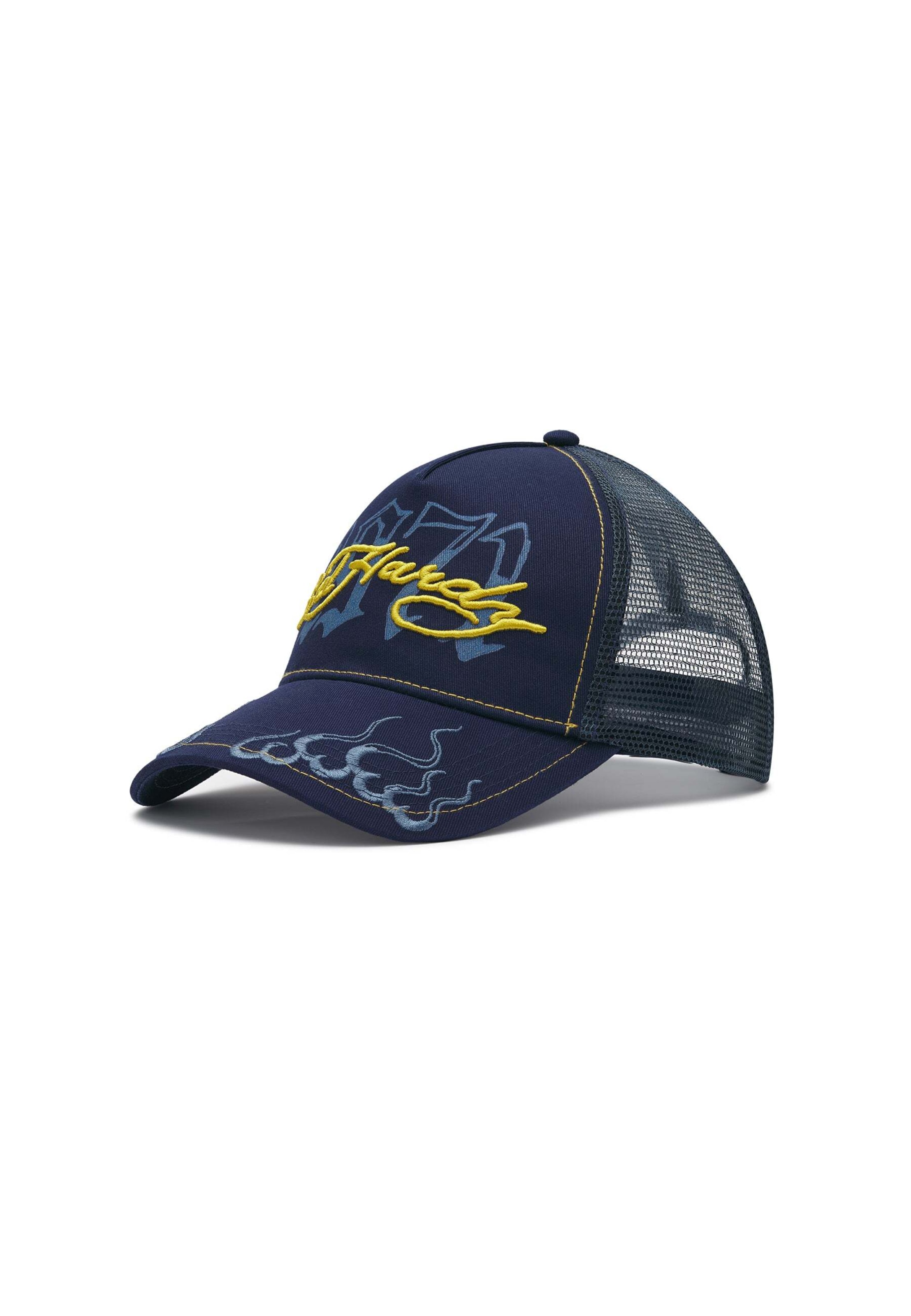 Ed Hardy Cap '1971' in Blue: front
