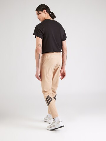ADIDAS PERFORMANCE Slim fit Sports trousers 'Gym+' in Beige