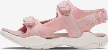 Hummel Sandals in Pink: front