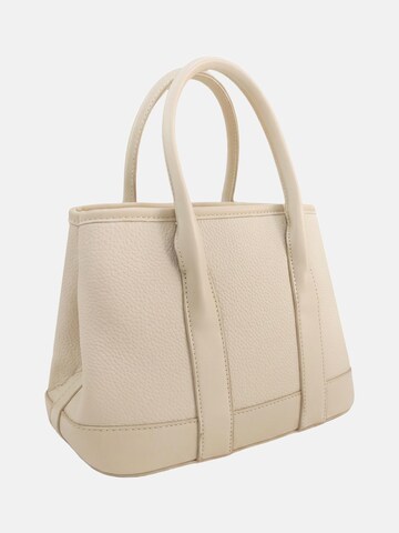 Borsa a spalla 'Borsa a Spalla Donna PVC Gianmarco Venturi con Zip e Cuore' di GianMarco Venturi in beige