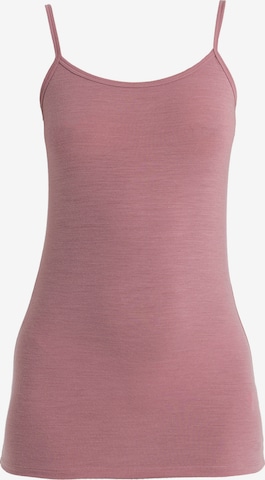 ICEBREAKER Sports Top 'Siren' in Pink: front