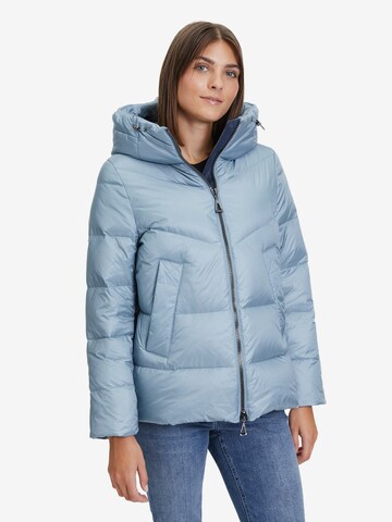 Amber & June Winter Jacket in Blue: front