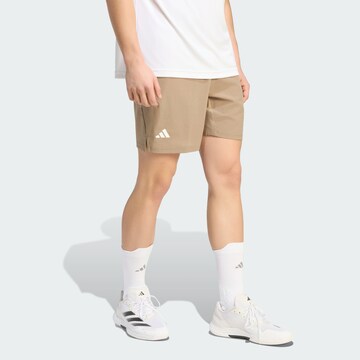 ADIDAS PERFORMANCE Regular Sportshorts 'Ergo' in Braun: Vorderseite