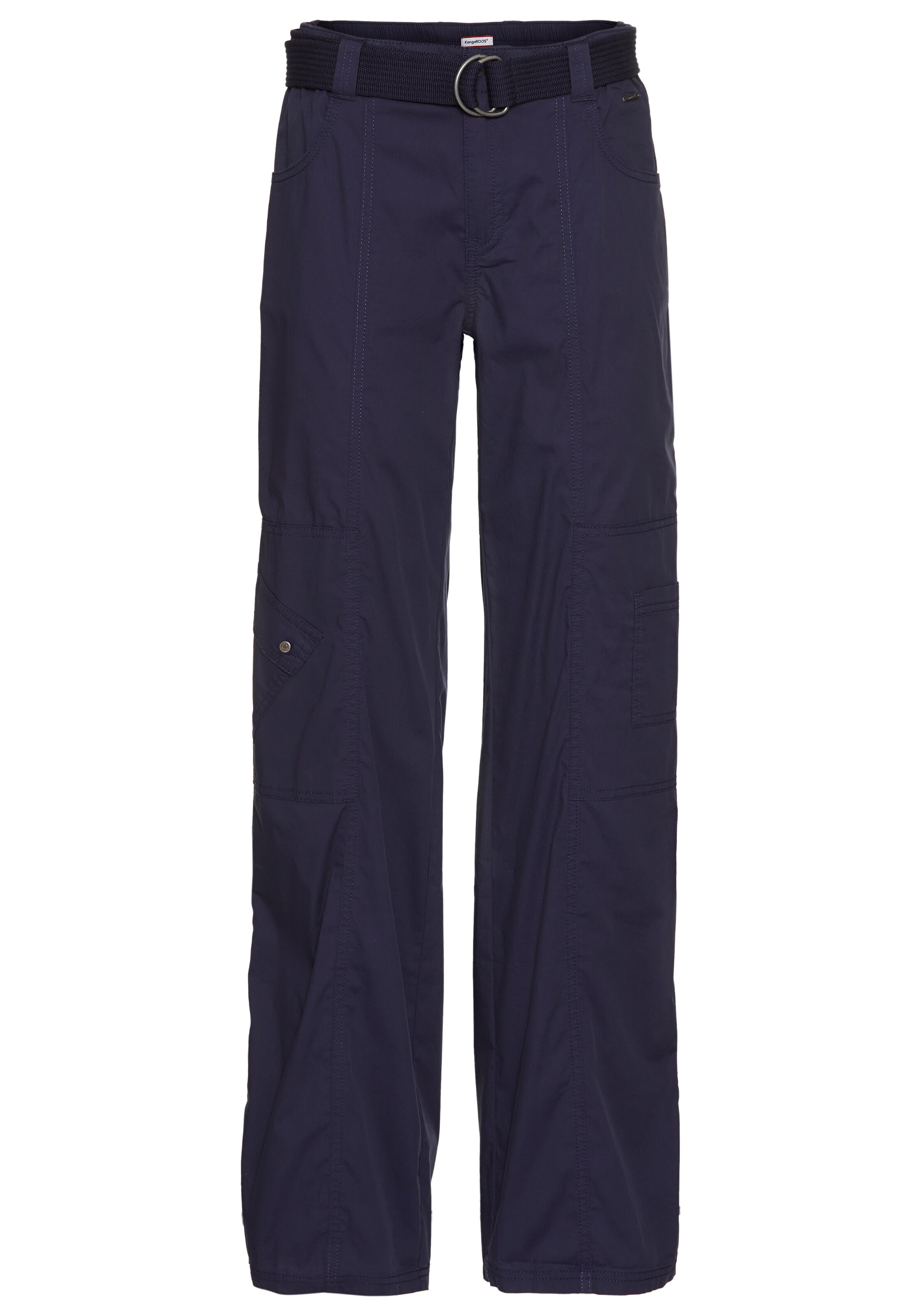 KangaROOS Cargohose in Blau: Vorderseite