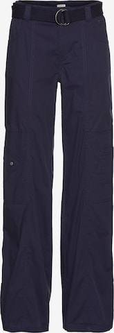 KangaROOS Cargo Pants in Blue: front