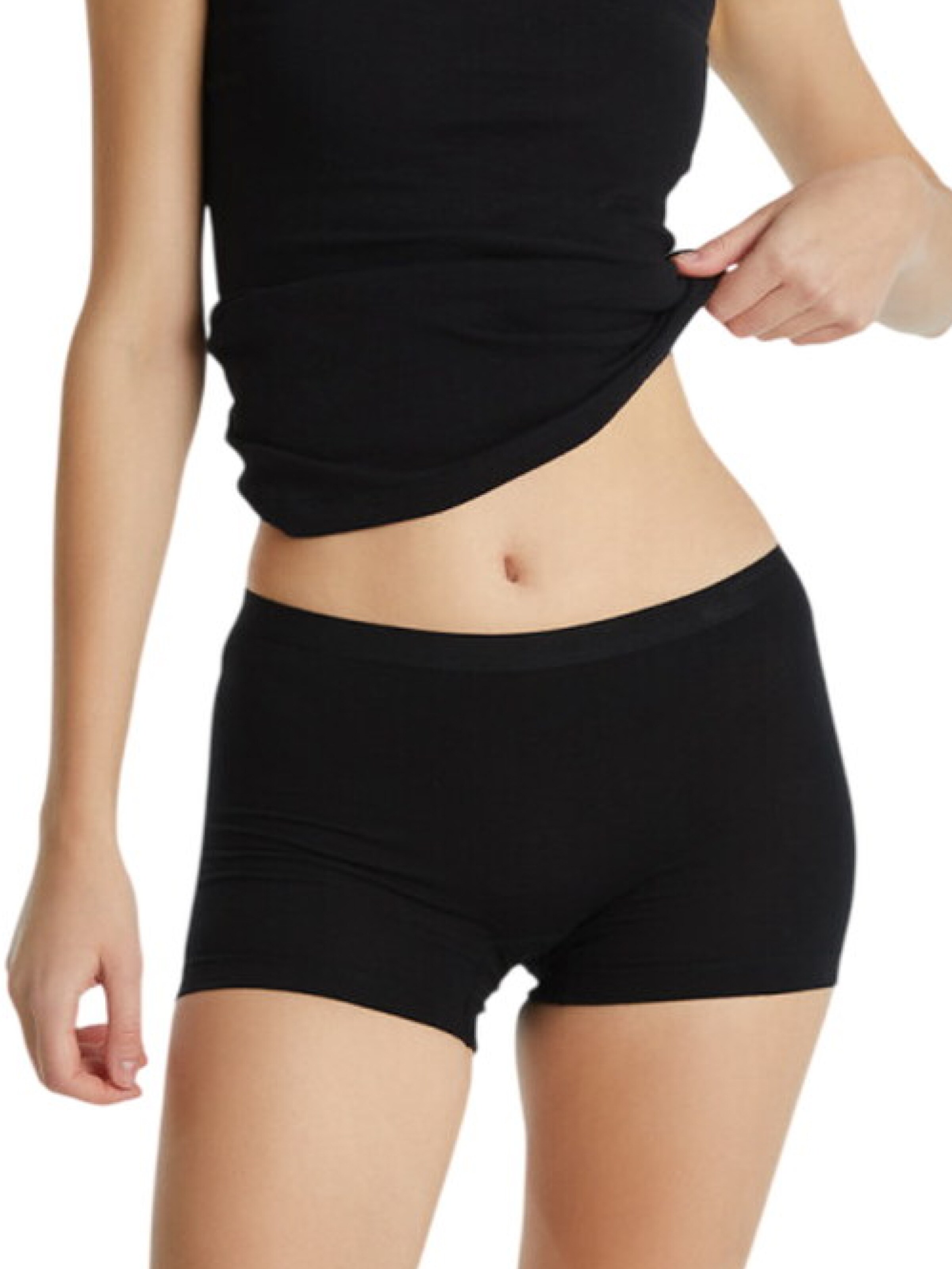Blackspade Long Johns in Black: front