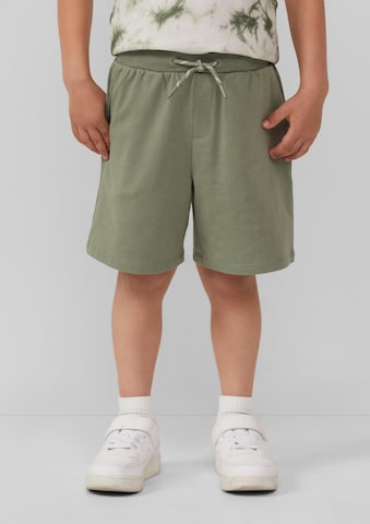 Regular Pantalon s.Oliver en vert : devant