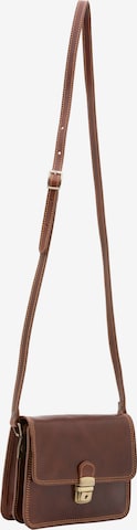 Viola Castellani Schoudertas in Bruin: voorkant