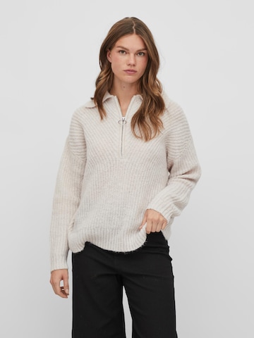 Pull-over 'Chinti' VILA en beige : devant