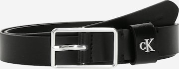 Ceinture Calvin Klein en noir : devant