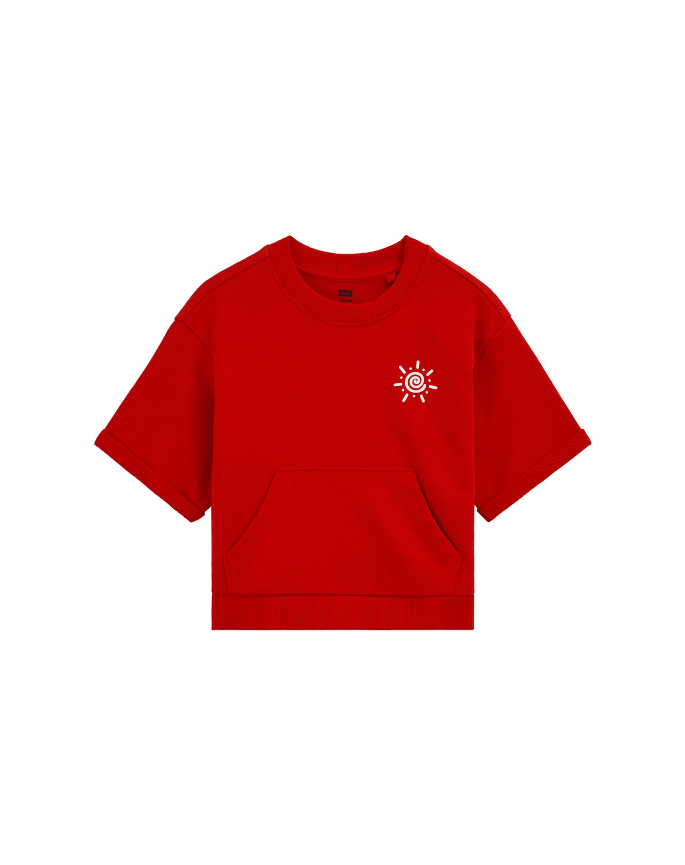 sarkans WE Fashion Sportisks džemperis: no priekšpuses