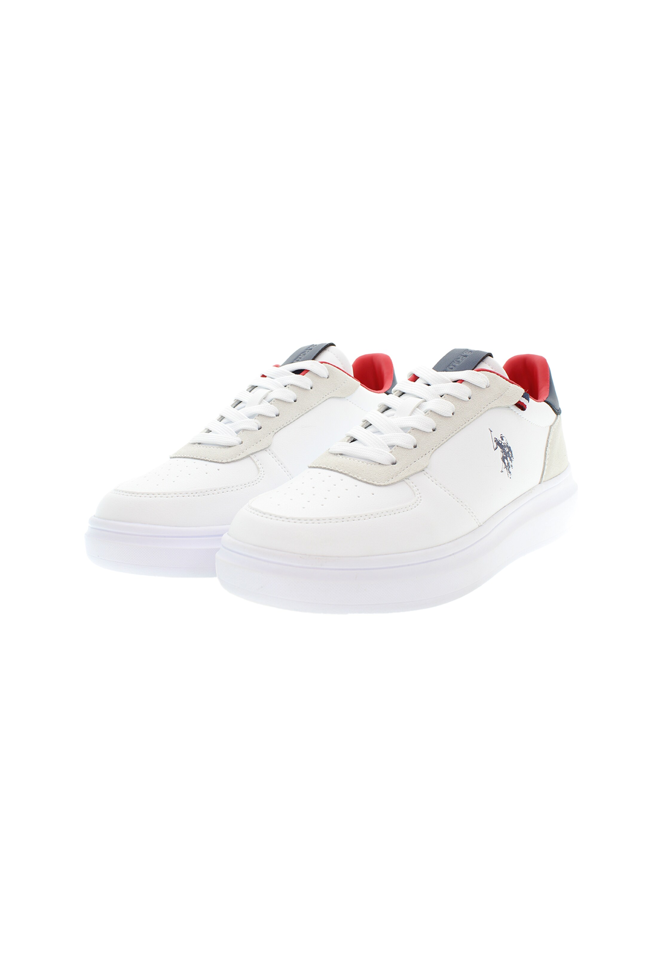 Baskets basses 'Cody' U.S. POLO ASSN. en blanc