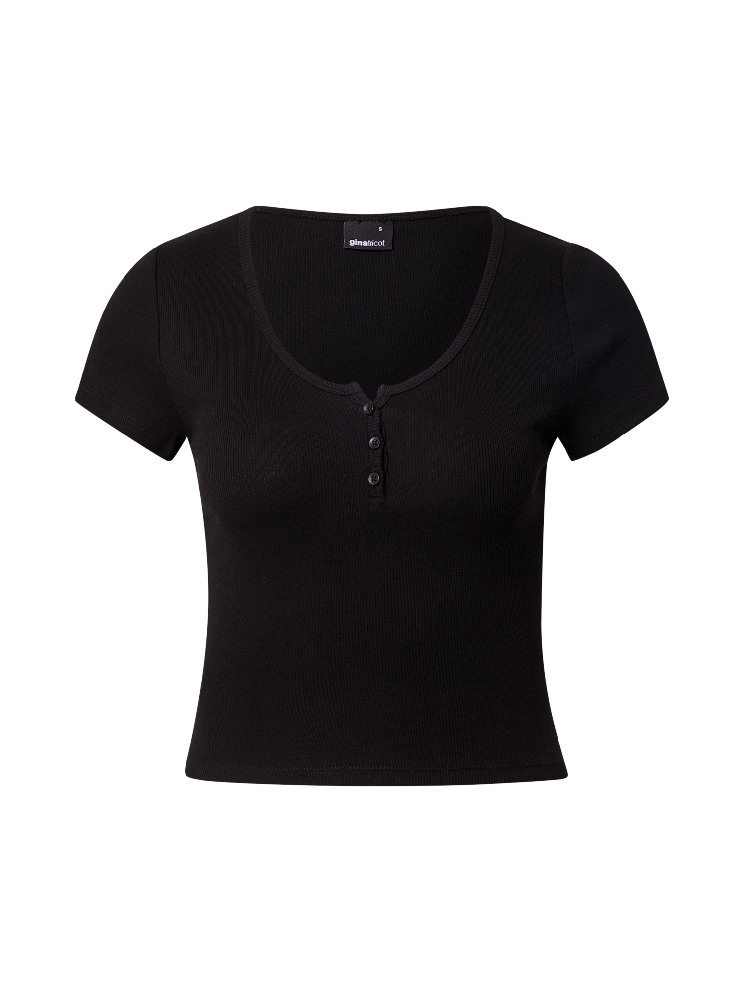 Koszulki & topy Odzież Gina Tricot Koszulka Mimmi w kolorze Czarnym 