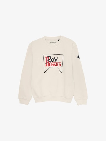 Roy Rogers Sweatshirt in Beige: front