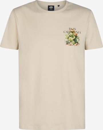T-Shirt 'Magma' Petrol Industries en beige : devant
