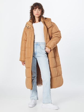 NÜMPH Winter coat 'EDITTE' in Brown