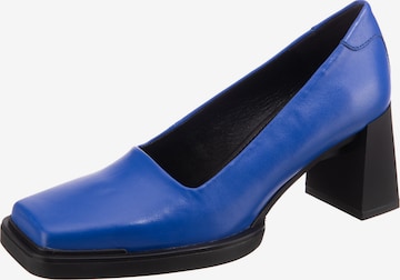 VAGABOND SHOEMAKERS - Sapatos de salto 'Edwina' em azul: frente