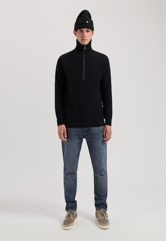 Dstrezzed Pullover 'Josiah Skipper' in Schwarz