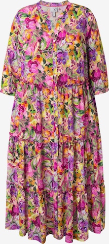 Ulla Popken Dress in Purple: front