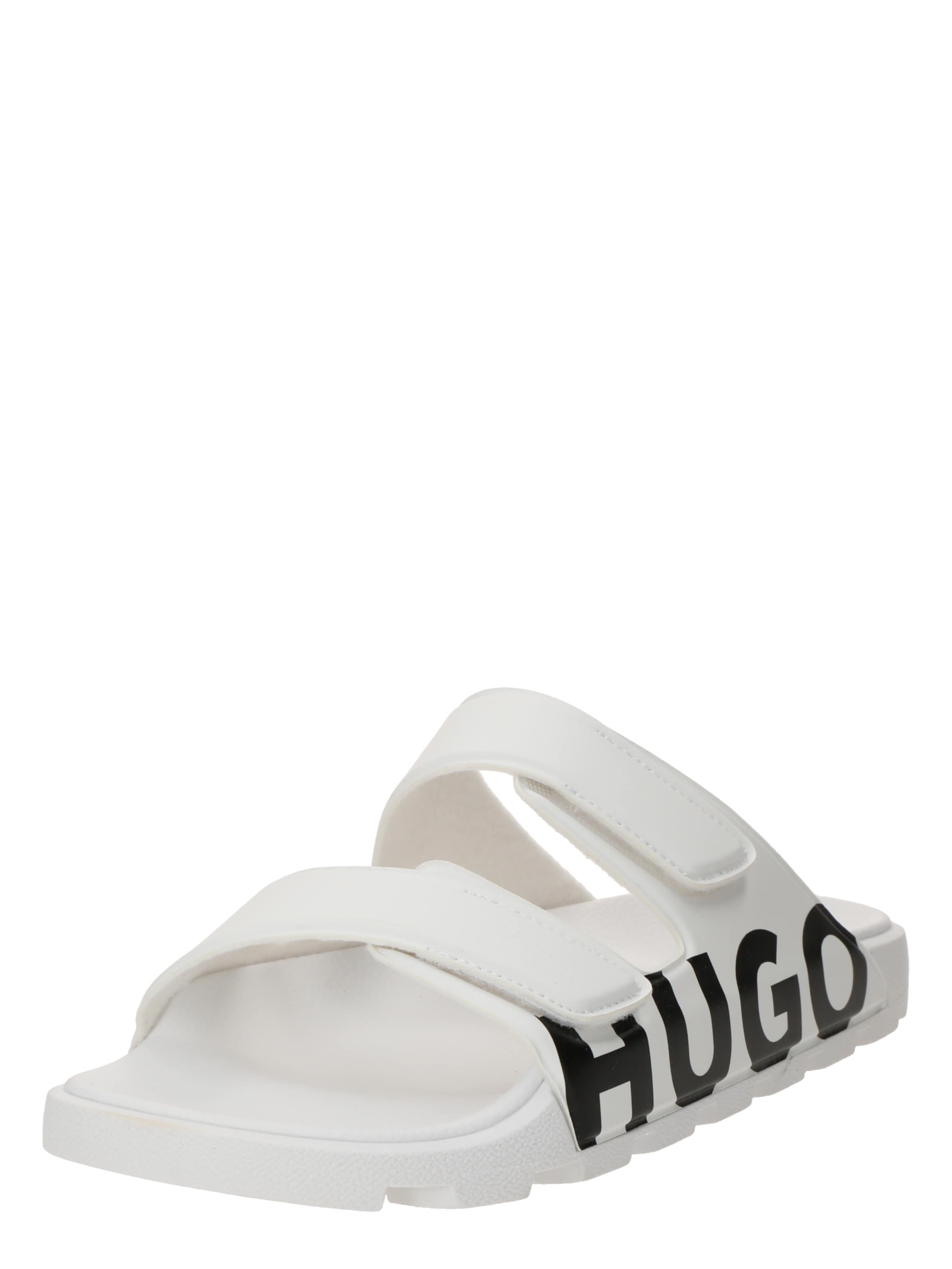 Mule 'Evander' HUGO en blanc : devant