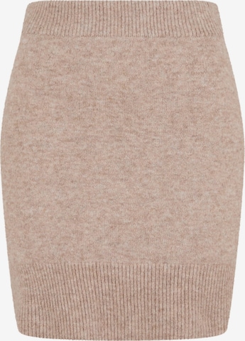 Gonna di Urban Classics in marrone: frontale