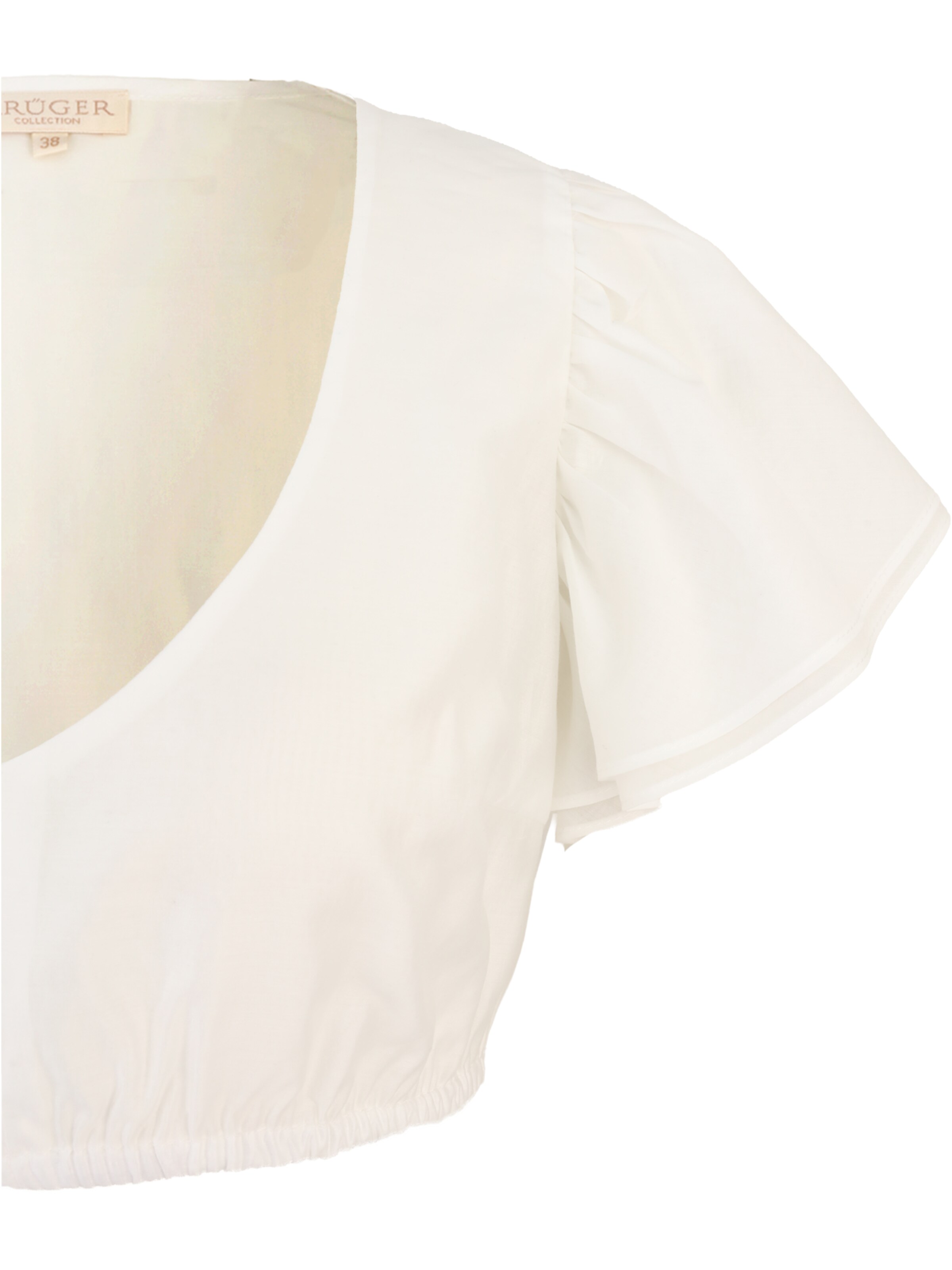 Krüger Madl - Blusa tradicional en beige
