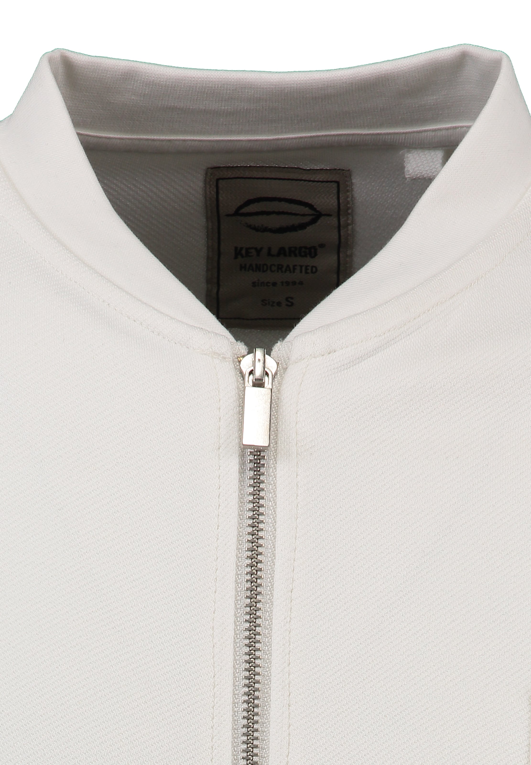 Key Largo Sweatvest &#x27;Rick&#x27; in Beige