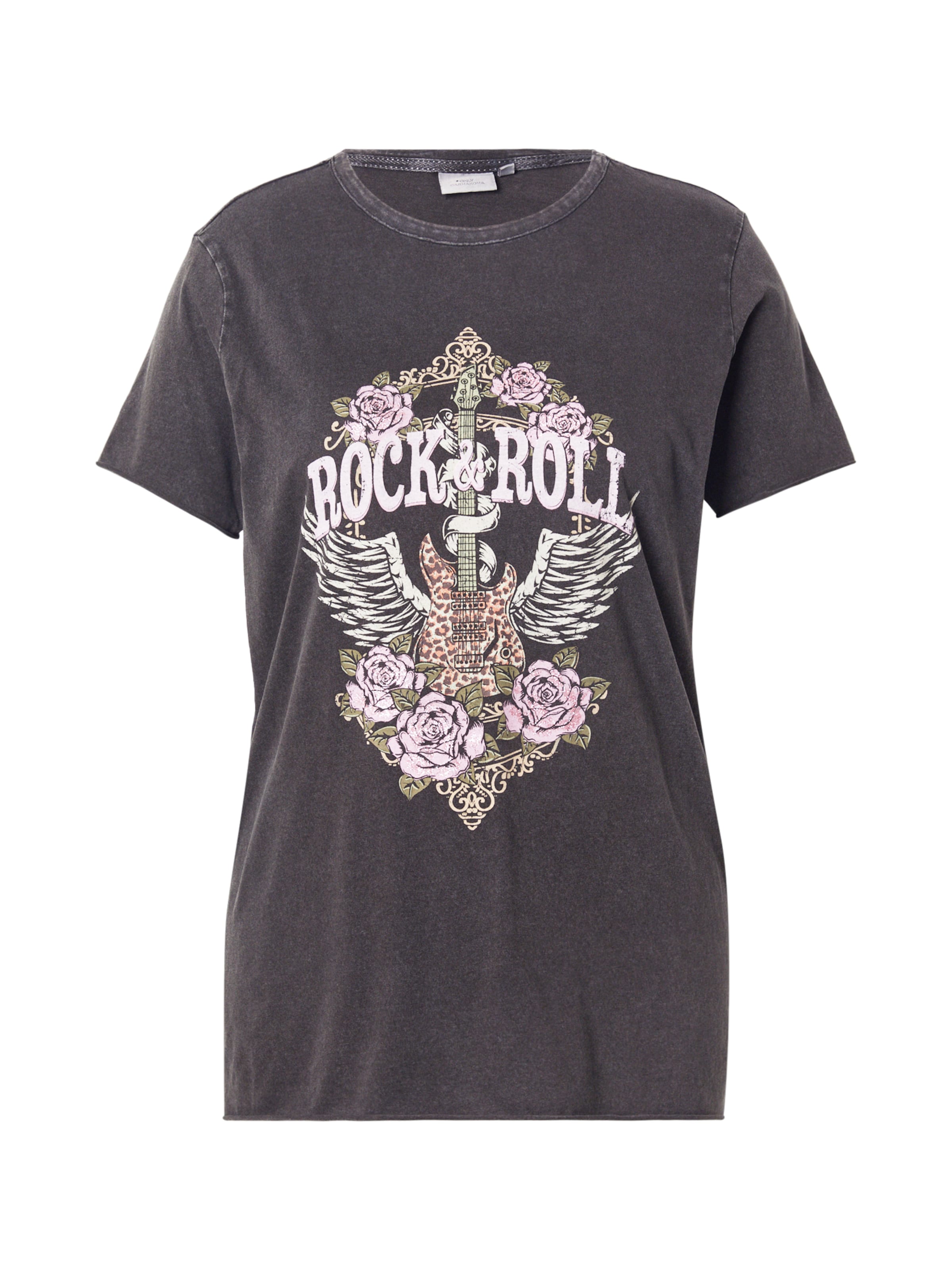 ONLY Carmakoma Футболка в Черный: спереди