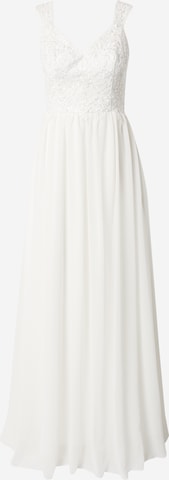 Laona Evening Dress in Beige: front