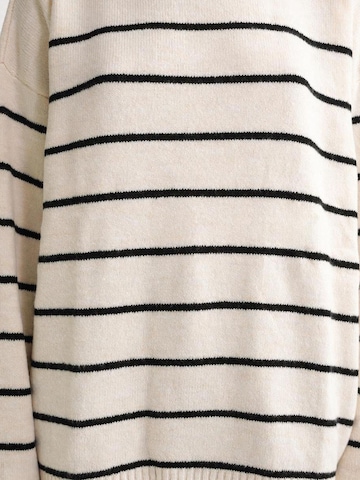 Pull-over oversize MixRay en beige