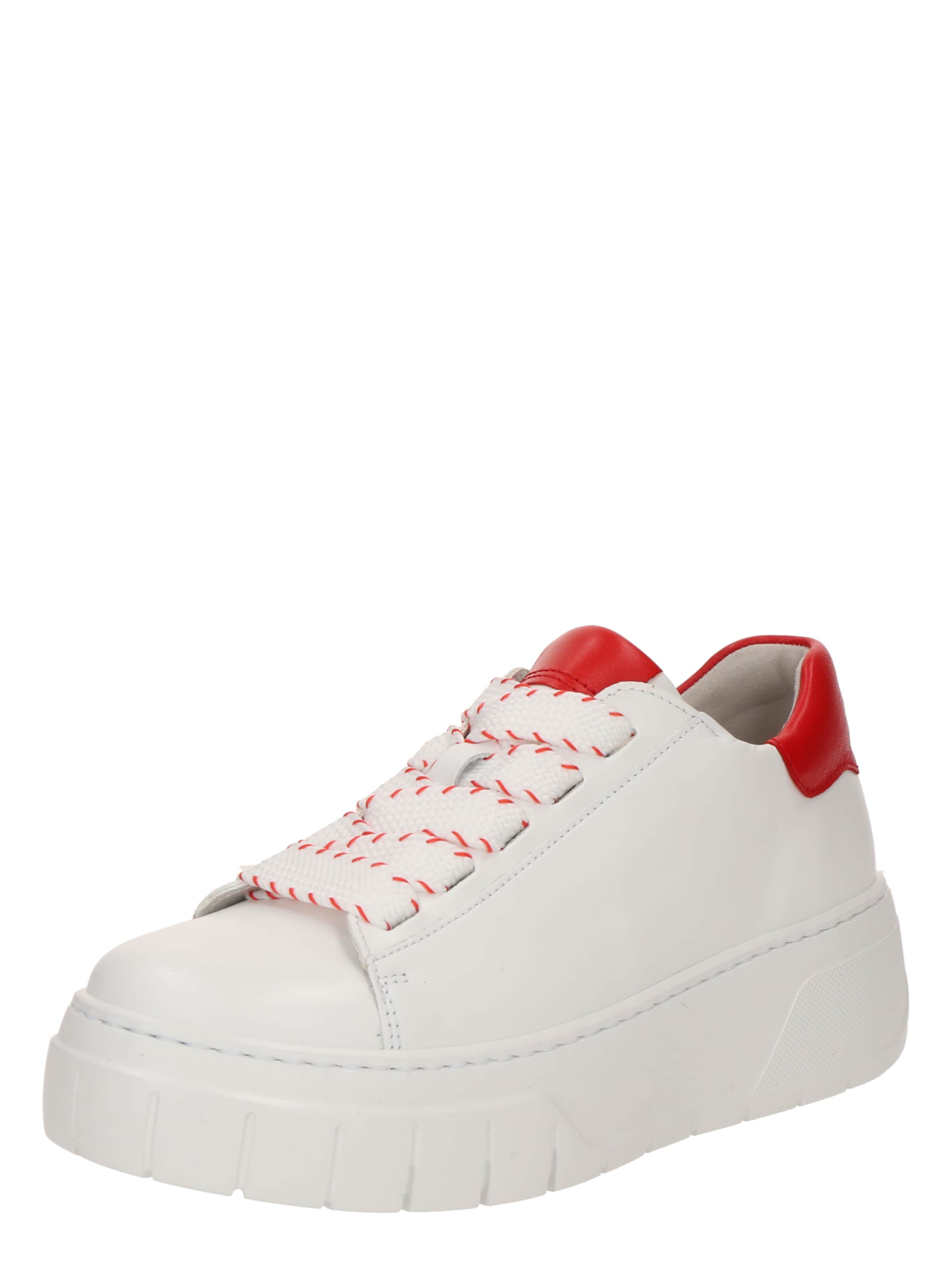 Baskets basses GABOR en blanc : devant