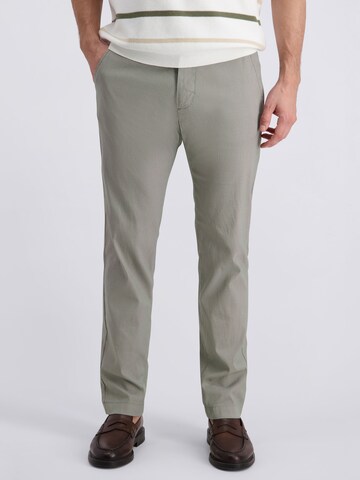 Regular Pantalon chino 'Calais' PIERRE CARDIN en vert : devant