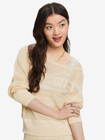 ESPRIT Pullover in Beige: predná strana