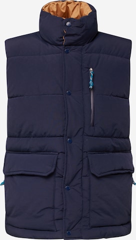 CRAGHOPPERS Sportbodywarmer 'Burren' in Blauw: voorkant