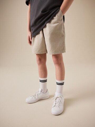 Next Regular Broek in Beige: voorkant
