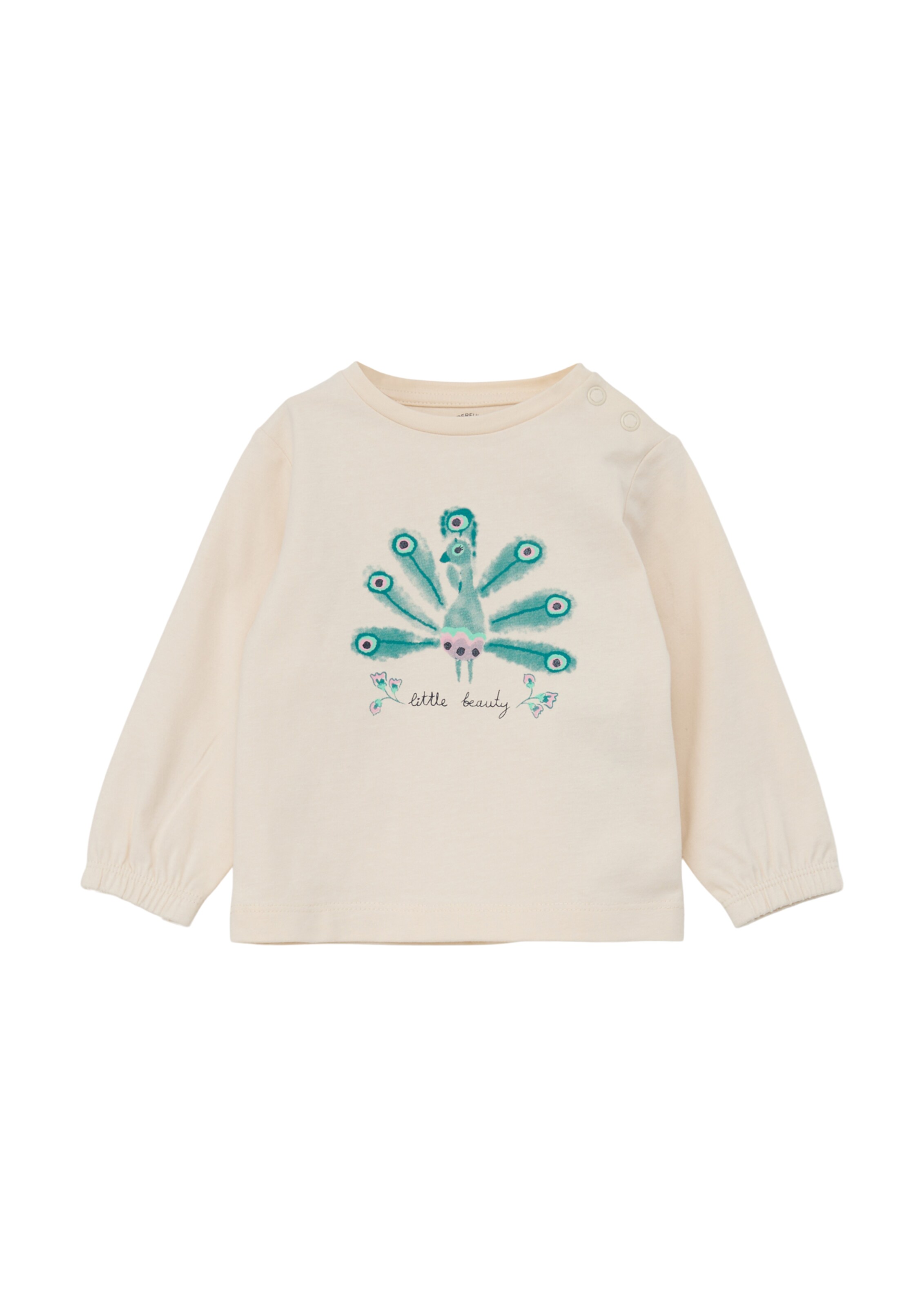 s.Oliver Shirt in Beige: voorkant