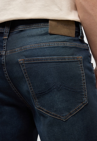 MUSTANG Slimfit Jeans in Blau